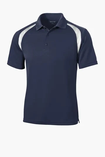 Sport-Tek Dry Zone Colorblock Raglan Polo — view 5