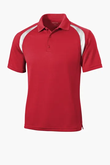Sport-Tek Dry Zone Colorblock Raglan Polo — view 6