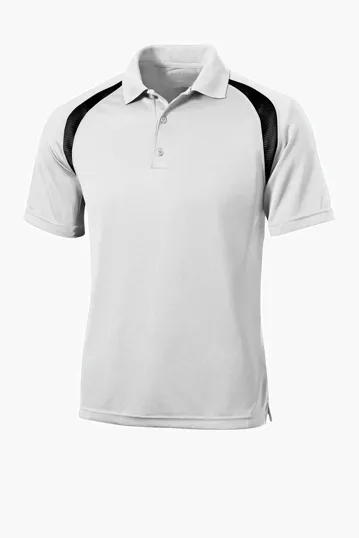 Sport-Tek Dry Zone Colorblock Raglan Polo — view 8