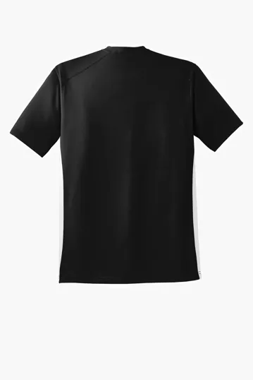 Sport-Tek Dry Zone Colorblock Crew — view 7