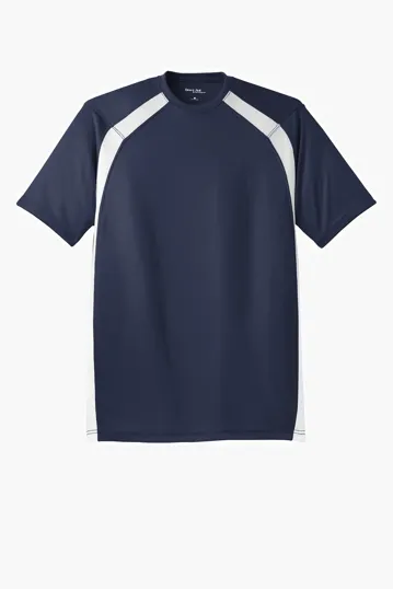 Sport-Tek Dry Zone Colorblock Crew — view 3