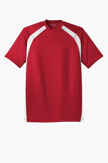 Sport-Tek Dry Zone Colorblock Crew — view 4