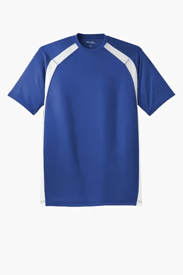 Sport-Tek Dry Zone Colorblock Crew — view 5
