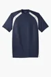 Sport-Tek Dry Zone Colorblock Crew — view 3