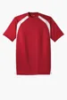 Sport-Tek Dry Zone Colorblock Crew — view 4