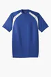 Sport-Tek Dry Zone Colorblock Crew — view 5
