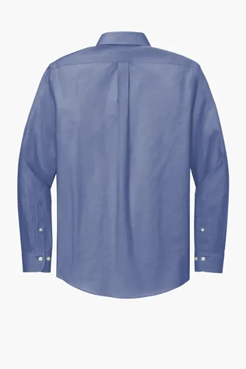 Brooks Brothers Tall Wrinkle-Free Stretch Pinpoint Shirt — view 6