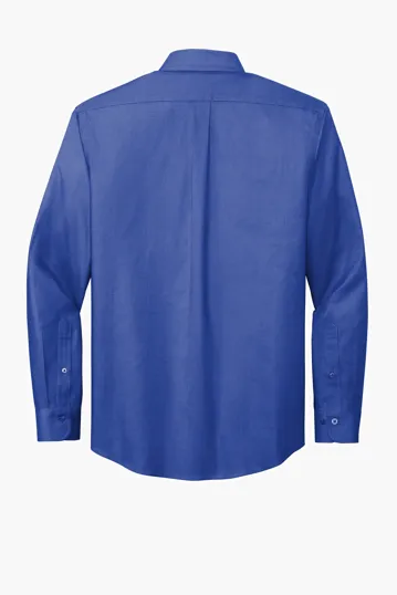 Brooks Brothers Tall Wrinkle-Free Stretch Nailhead Shirt — view 6