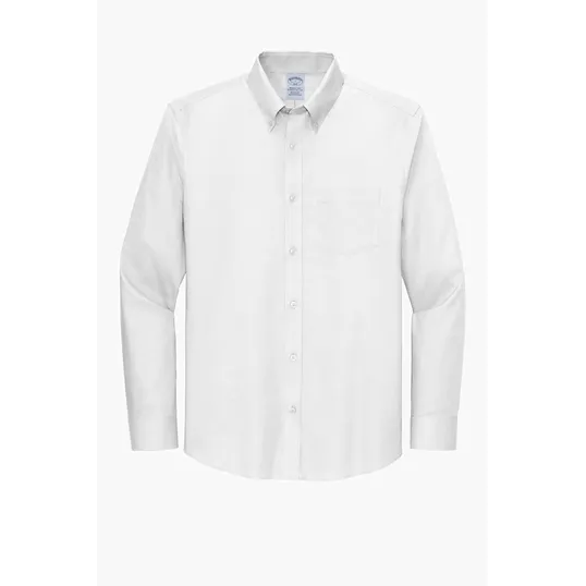 Brooks Brothers Tall Wrinkle-Free Stretch Nailhead Shirt — view 5