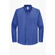 Brooks Brothers Tall Wrinkle-Free Stretch Nailhead Shirt — view 2