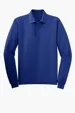 Port Authority Tall Silk Touch Long Sleeve Polo — view 5