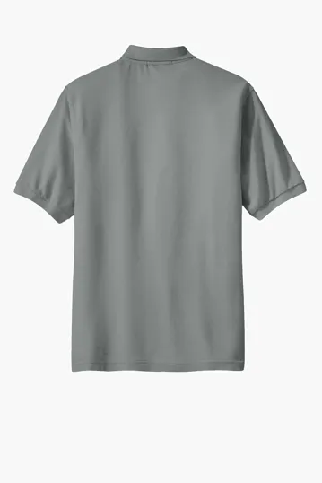 Port Authority Tall Silk Touch Polo with Pocket — view 9