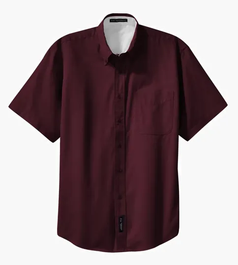 Port Authority Tall Short Sleeve Easy Care Shirt — view 3