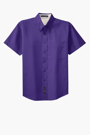 Port Authority Tall Short Sleeve Easy Care Shirt — view 7