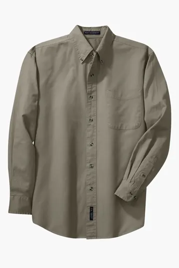 Port Authority Tall Long Sleeve Twill Shirt — view 4