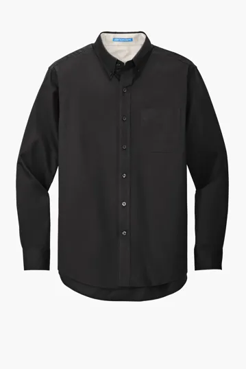 Port Authority Tall Long Sleeve Easy Care Shirt — view 2