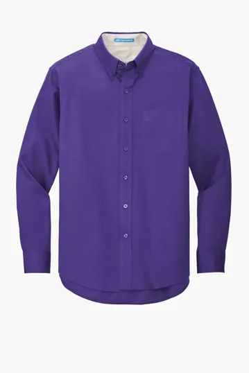 Port Authority Tall Long Sleeve Easy Care Shirt — view 7