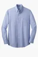 Port Authority Tall Crosshatch Easy Care Shirt — view 2