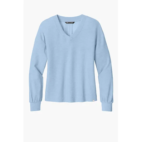 TravisMathew Women's Long Weekend V-Neck — view 4