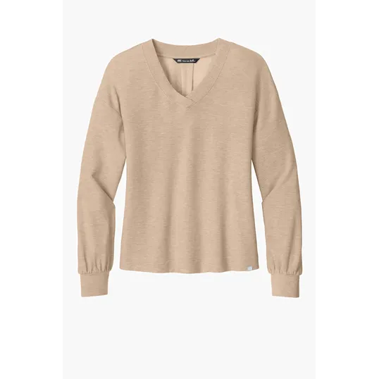 TravisMathew Women's Long Weekend V-Neck — view 5
