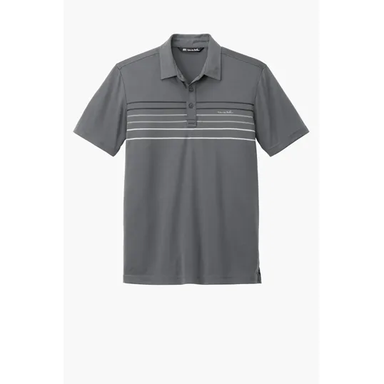 TravisMathew Coto Performance Chest Stripe Polo — view 3