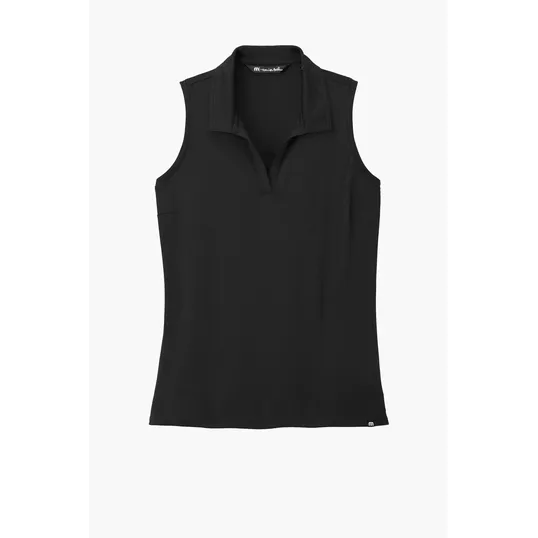 TravisMathew Women's Coto Performance Sleeveless Polo — view 3