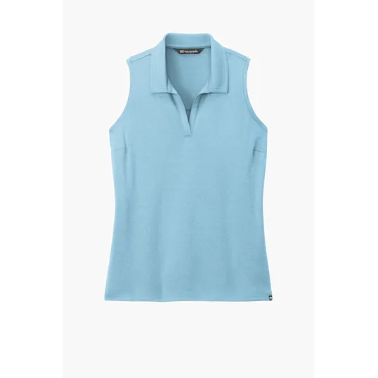 TravisMathew Women's Coto Performance Sleeveless Polo — view 4