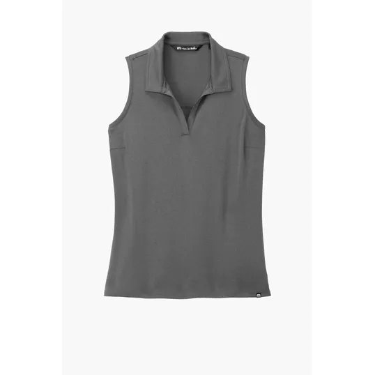 TravisMathew Women's Coto Performance Sleeveless Polo — view 5