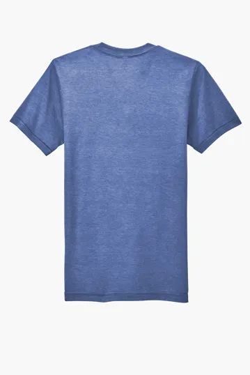 Image for American Apparel Tri-Blend Short Sleeve Track T-Shirt 