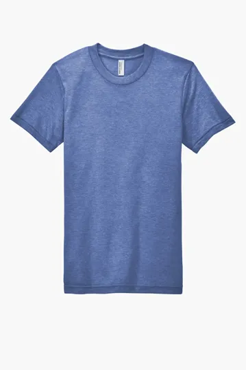 Image for American Apparel Tri-Blend Short Sleeve Track T-Shirt 