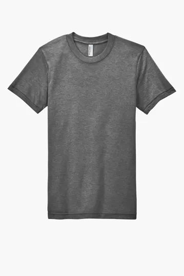 Image for American Apparel Tri-Blend Short Sleeve Track T-Shirt 