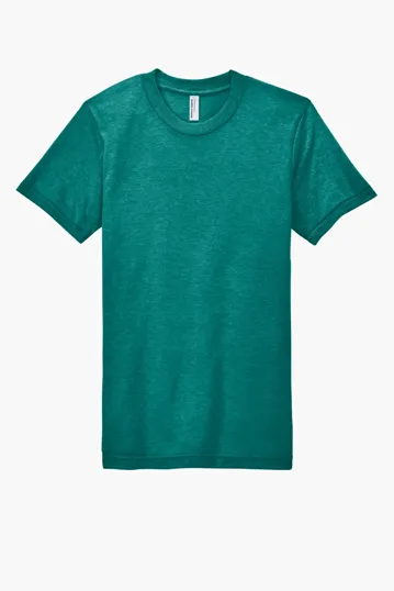 Image for American Apparel Tri-Blend Short Sleeve Track T-Shirt 