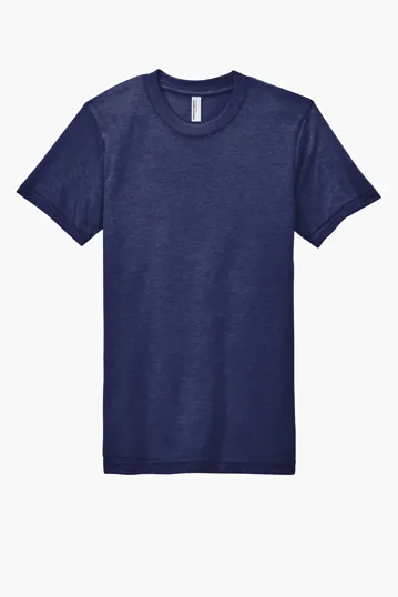 Image for American Apparel Tri-Blend Short Sleeve Track T-Shirt 