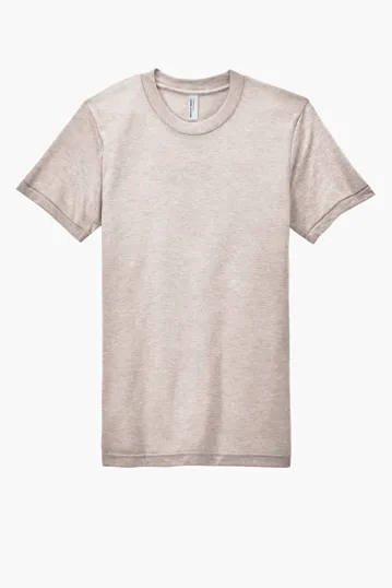 Image for American Apparel Tri-Blend Short Sleeve Track T-Shirt 