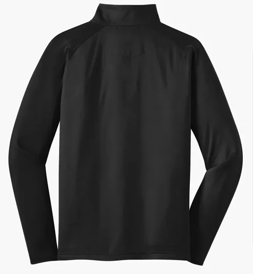 Sport-Tek Tall Sport-Wick Stretch 1/4-Zip Pullover — view 9