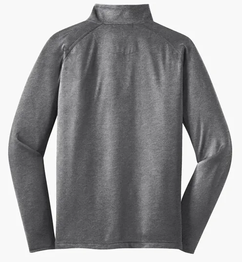 Sport-Tek Tall Sport-Wick Stretch 1/4-Zip Pullover — view 11