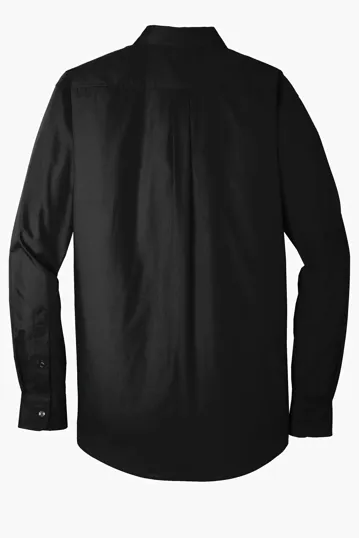 Port Authority Tall Long Sleeve Carefree Poplin Shirt — view 5
