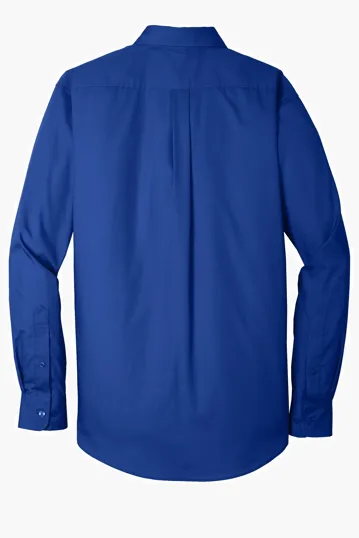 Port Authority Tall Long Sleeve Carefree Poplin Shirt — view 6