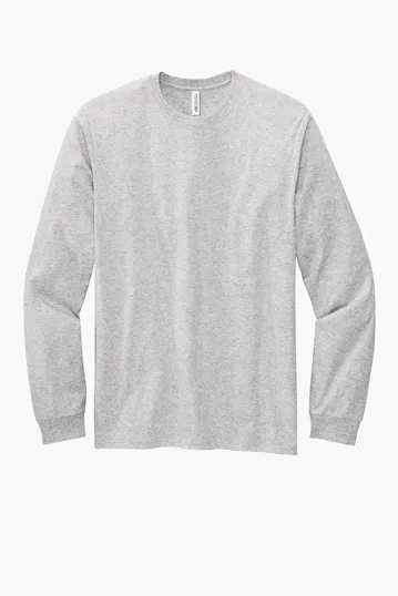 All-American Long Sleeve Tee, Heavyweight Cotton — view 2