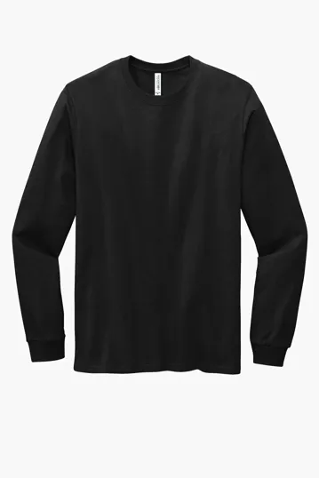 All-American Long Sleeve Tee, Heavyweight Cotton — view 3