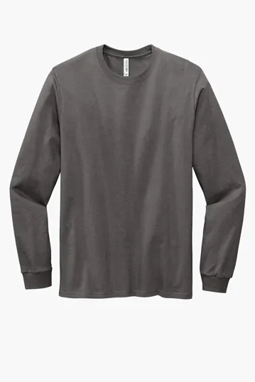 All-American Long Sleeve Tee, Heavyweight Cotton — view 4