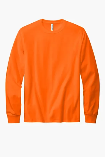 All-American Long Sleeve Tee, Heavyweight Cotton — view 6