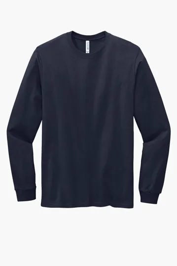 All-American Long Sleeve Tee, Heavyweight Cotton — view 7