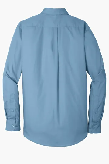 Port Authority Long Sleeve Carefree Poplin Shirt — view 15
