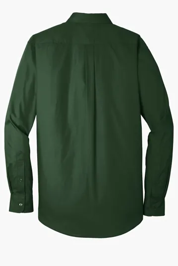 Port Authority Long Sleeve Carefree Poplin Shirt — view 18