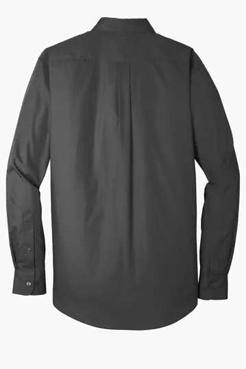 Port Authority Long Sleeve Carefree Poplin Shirt — view 20