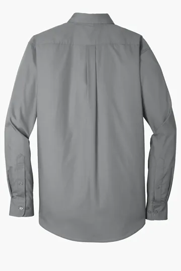 Port Authority Long Sleeve Carefree Poplin Shirt — view 21