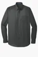 Port Authority Long Sleeve Carefree Poplin Shirt — view 8