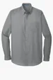 Port Authority Long Sleeve Carefree Poplin Shirt — view 9