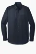 Port Authority Long Sleeve Carefree Poplin Shirt — view 11